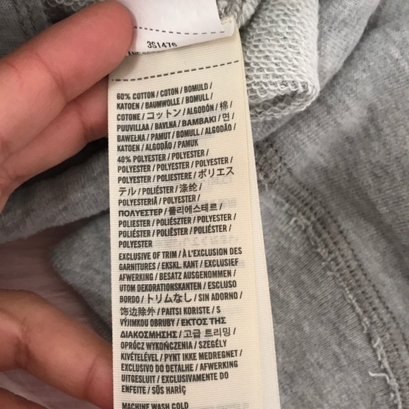 Hollister gray zip up hoodie - Picture 8 of 8